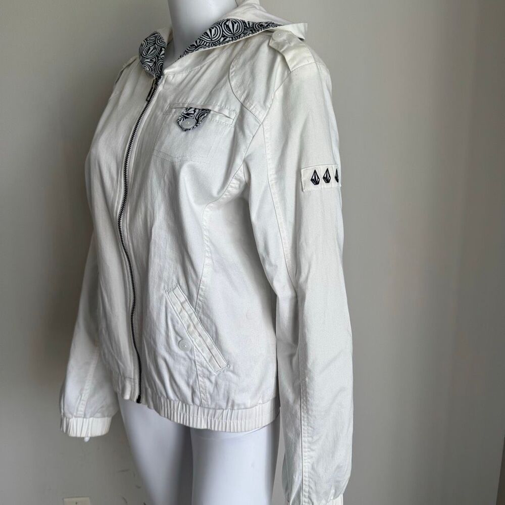 Volcom Lightweight Zip Up Jacket Skater Surf Size M